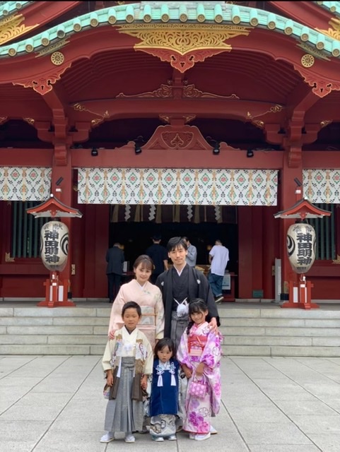 横浜みなとみらい 春の七五三