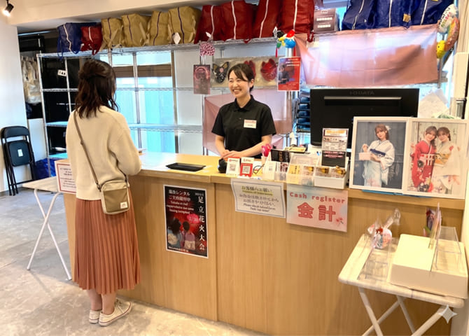 当日10分前にご来店